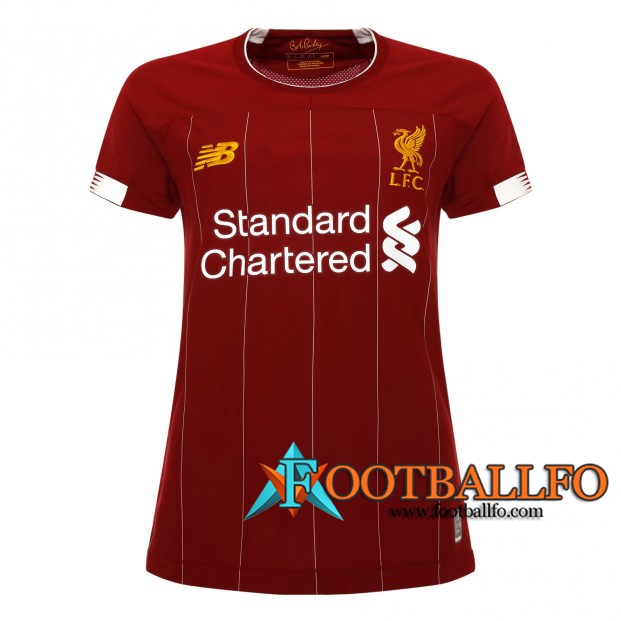 Camisetas Futbol FC Liverpool Mujer Primera 2019/2020