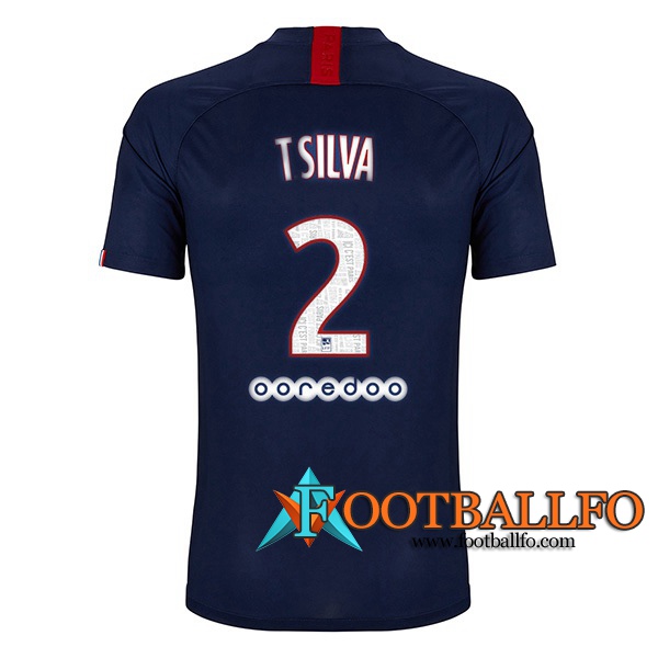 Camisetas Futbol PSG (T.SILVA 2) Primera 2019/2020