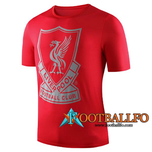 Camiseta Entrenamiento Liverpool Roja 2019/2020