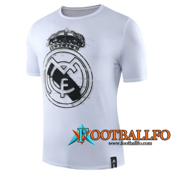 Camiseta Entrenamiento Real Madrid Blanco 2019/2020