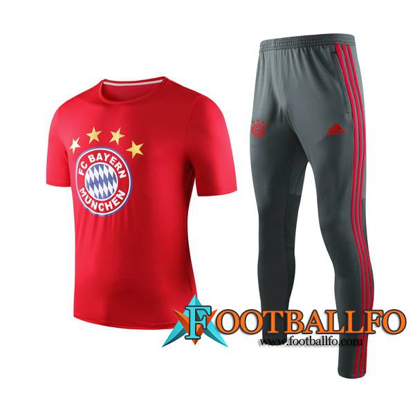 Camiseta Entrenamiento Bayern Munich + Pantalones Roja 2019/2020