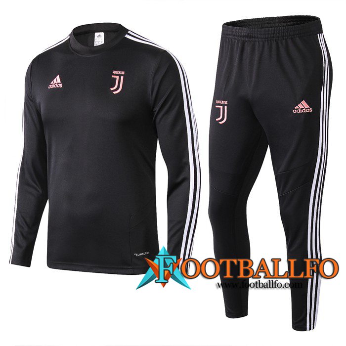 Chaqueta Futbol + Pantalones Juventus Negro 2019/2020
