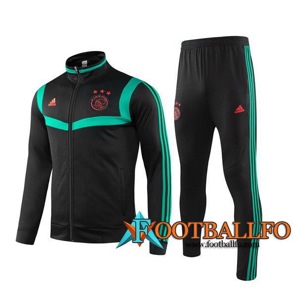 Chandal Futbol - Chaqueta + Pantalones AFC Ajax Verde Negro 2019/2020