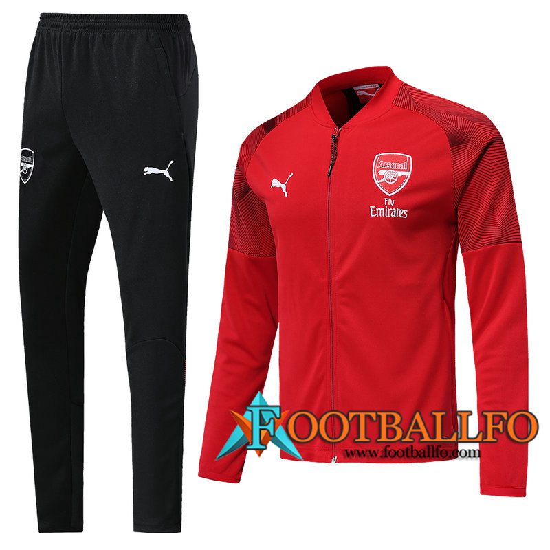 Chandal Futbol - Chaqueta + Pantalones Arsenal Roja 2019/2020