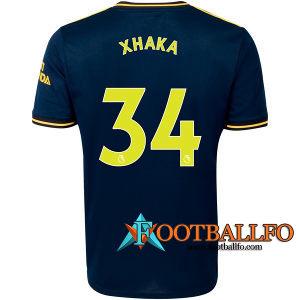 Camisetas Futbol Arsenal (XHAKA 34) Tercera 2019/2020