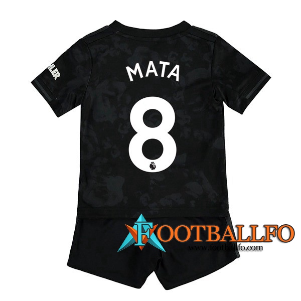 Camisetas Futbol Manchester United (MATA 8) Ninos Tercera 2019/2020