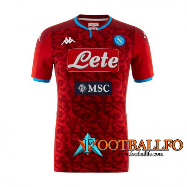 Camisetas Futbol SSC Napoli Portero Roja 2019/2020