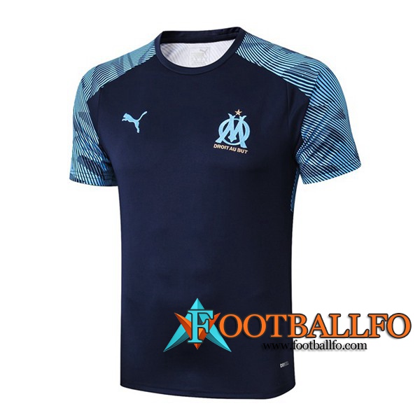 Camiseta Entrenamiento Marsella OM Azul Oscuro 2019/2020