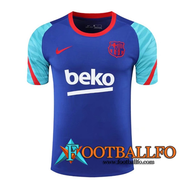Camiseta Entrenamiento FC Barcelona Azul 2020/2021