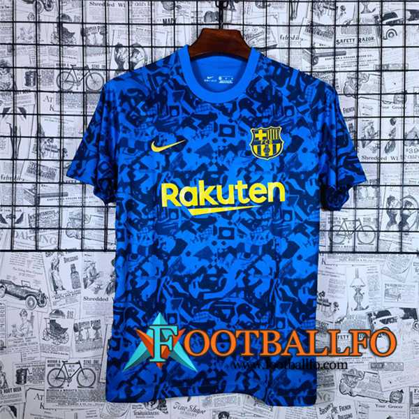 Camiseta Entrenamiento FC Barcelona Azul 2021/2022