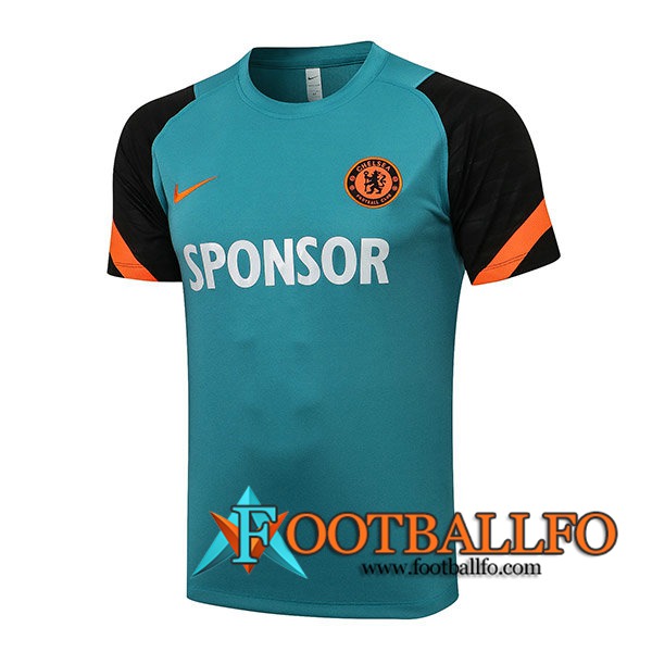 Camiseta Polo Futbol FC Chelsea Verde 2021/2022