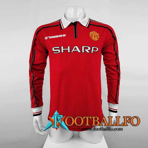 Camiseta Futbol Manchester United Retro Titular 1998/1999