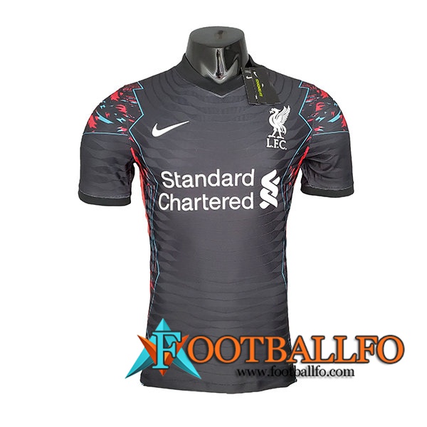 Camiseta Futbol FC Liverpool Special Edition Negro 2021/2022