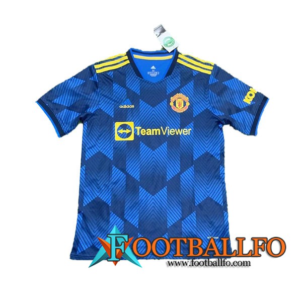 Camiseta Futbol Manchester United Concept Edition Azul 2021/2022