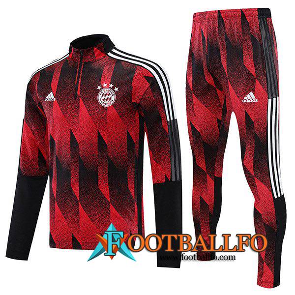 Chandal Equipos De Futbol Bayern Munich Rojo/Negro 2021/2022