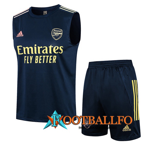 Camisetas Sin Mangas Arsenal Azul Marino 2021/2022
