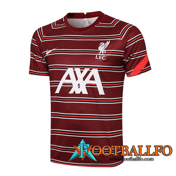 Camiseta Entrenamiento FC Liverpool Rojo 2021/2022