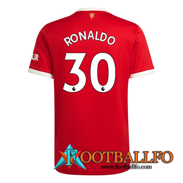 Nuevo Camiseta Futbol Manchester United Ronaldo 30 Titular 2021/2022