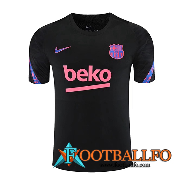 Como Crear Camiseta Entrenamiento FC Barcelona Negro 2021/2022