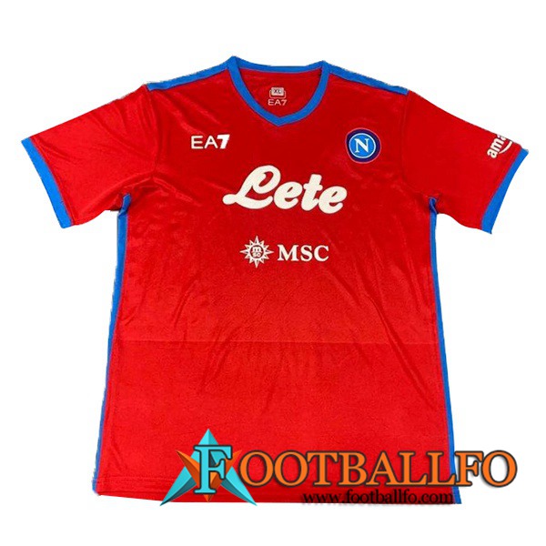 Camiseta Futbol SSC Napoli Tercero 2021/2022