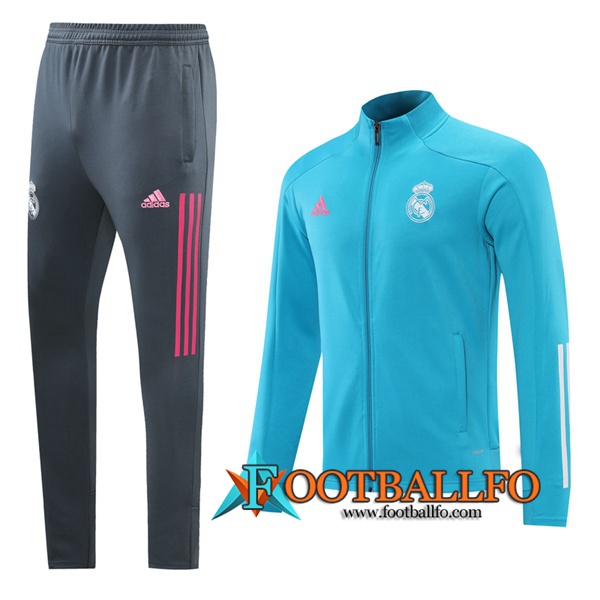 Chandal Futbol - Chaqueta + Pantalones Real Madrid Azul 2020/2021