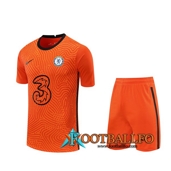 Camisetas Futbol FC Chelsea Portero Naranja 2020/2021