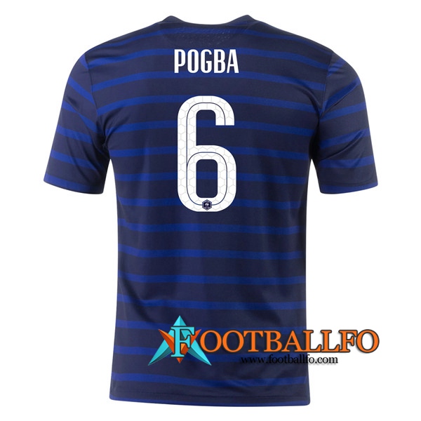 Camisetas Futbol Francia (Pogba 6) Primera 2020/2021