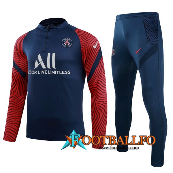 Chandal Futbol + Pantalones Pairis PSG Azul 2020/2021