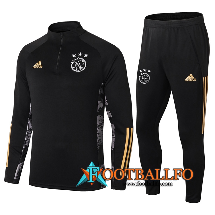 Chandal Futbol + Pantalones AFC Ajax Negro 2020/2021