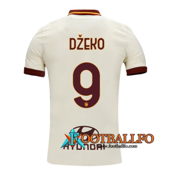 Camisetas Futbol AS Roma (DZEKO 9) Segunda 2020/2021