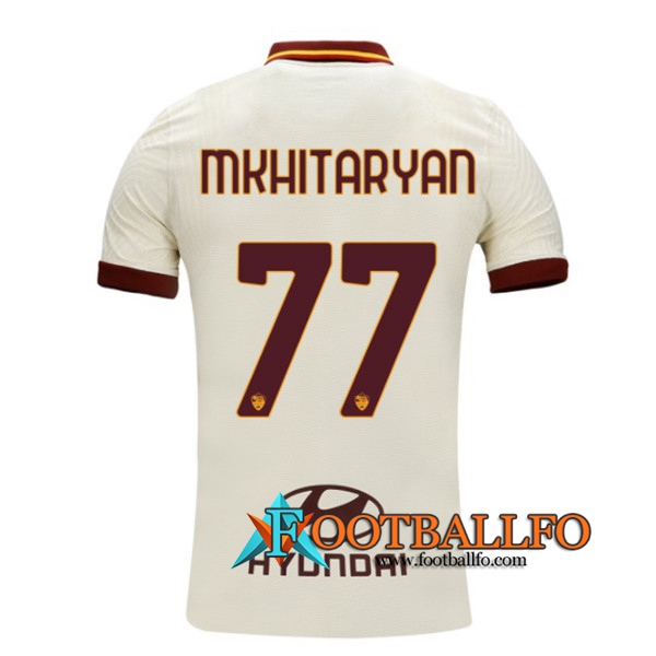 Camisetas Futbol AS Roma (MKHITARYAN 77) Segunda 2020/2021