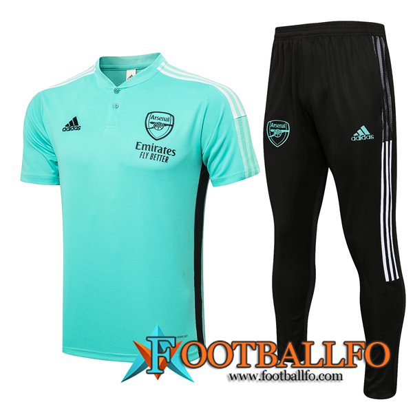 Camiseta Entrenamiento FC Arsenal + Pantalones Verde 2021/2022