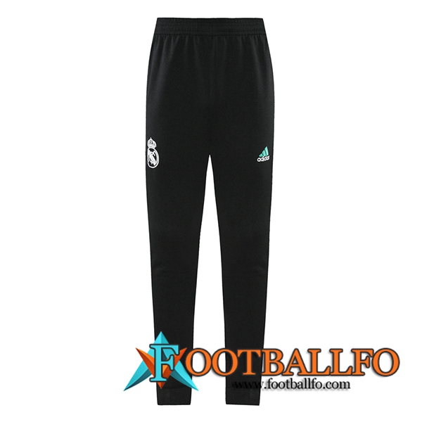 Pantalon Entrenamiento Real Madrid Negro/Verde 2021/2022