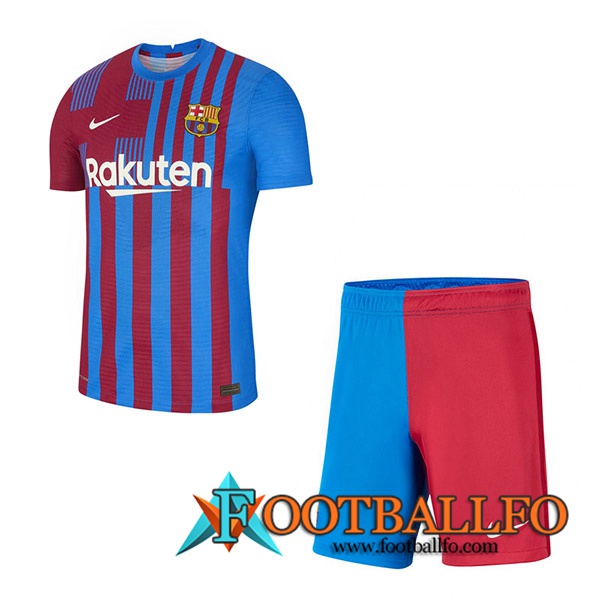 Traje Camiseta Futbol FC Barcelona Titular + Cortos 2021/2022