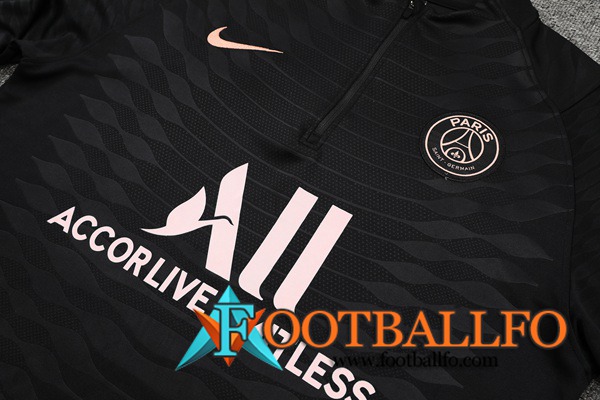 Mejores Chandal Equipos De Futbol Jordan PSG Rosa/Negro 2021/2022