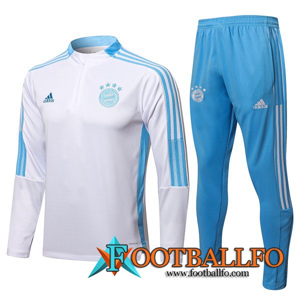 Chandal Equipos De Futbol Bayern Munich Blanca/Azul 2021/2022