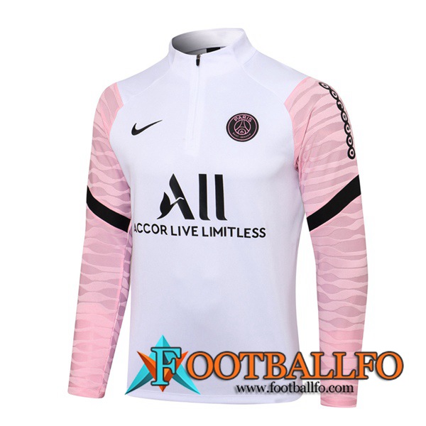 Chandal Equipos De Futbol Jordan PSG Rosa/Blanca 2021/2022