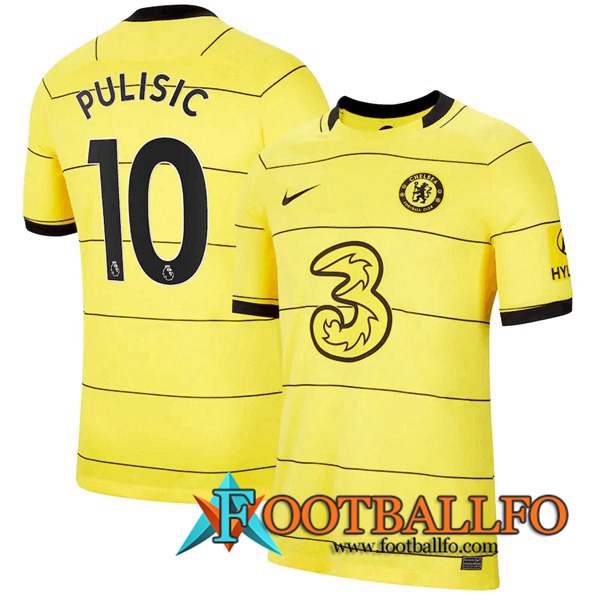 Camiseta Futbol FC Chelsea (Pulisic 10) Alternativo 2021/2022