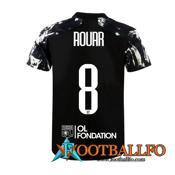 Camiseta Futbol Lyon (AOUAR 8) Tercero 2021/2022