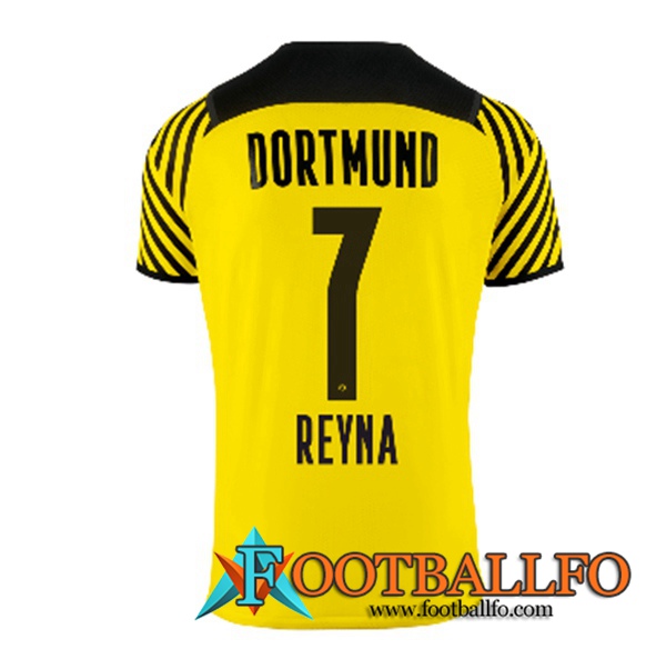 Camiseta Futbol Dortmund BVB (Reyna 7) Titular 2021/2022