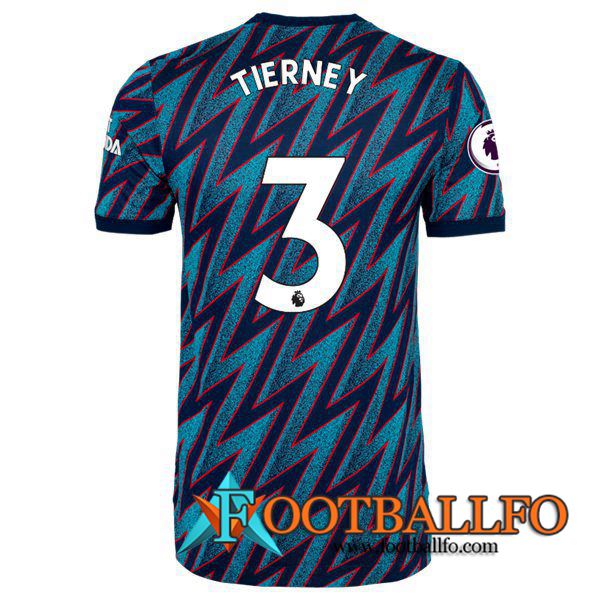 Camiseta Futbol FC Arsenal (Kieran Tierney 3) Tercero 2021/2022