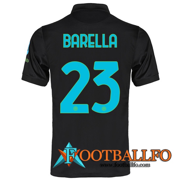Camiseta Futbol Inter Milan (BARELLA 23) Tercero 2021/2022