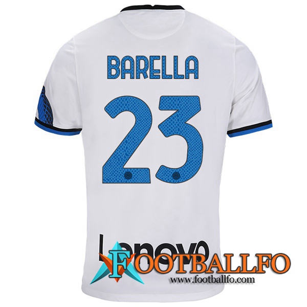 Camiseta Futbol Inter Milan (BARELLA 23) Alternativo 2021/2022