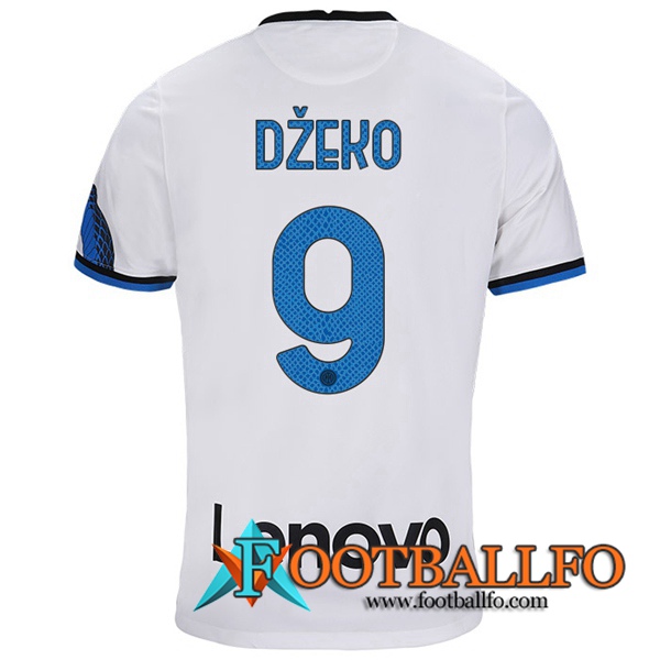 Camiseta Futbol Inter Milan (DZEKO 9) Alternativo 2021/2022