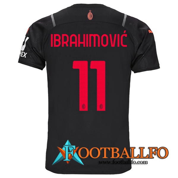 Camiseta Futbol AC Milan (IBRAHIMOVIC 11) Tercero 2021/2022