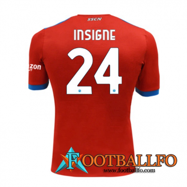 Camiseta Futbol SSC Napoli (INAIGNE 24) Tercero 2021/2022