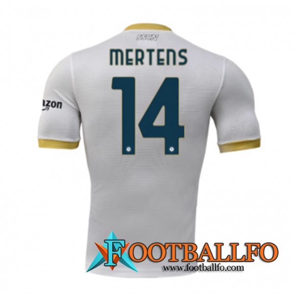 Camiseta Futbol SSC Napoli (MERTENS 14) Alternativo 2021/2022