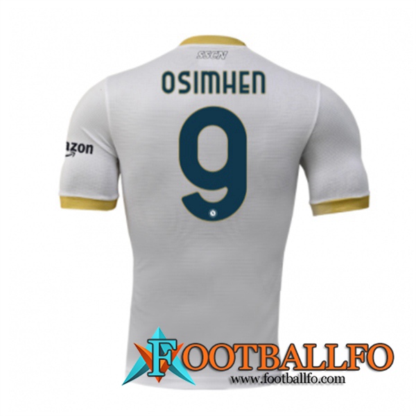 Camiseta Futbol SSC Napoli (OSIMHEN 9) Alternativo 2021/2022