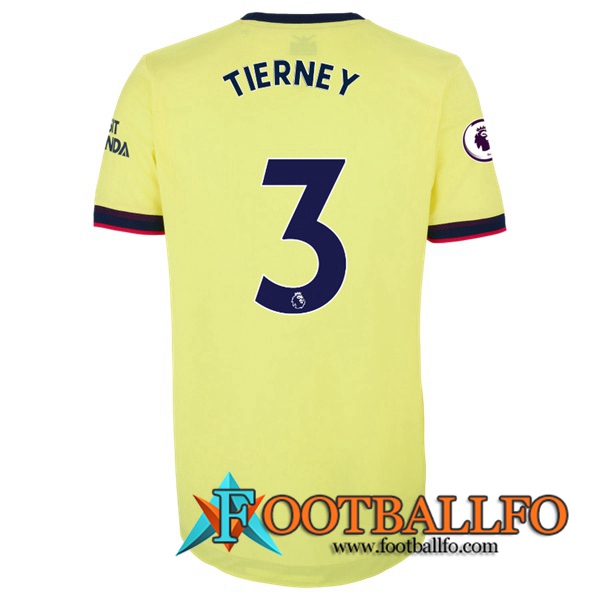 Camiseta Futbol FC Arsenal (Kieran Tierney 3) Alternativo 2021/2022