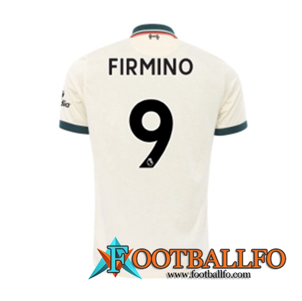Camiseta Futbol FC Liverpool (Roberto Firmino 9) Alternativo 2021/2022